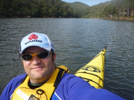 A very happy Fat Paddler