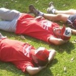 Team Fat Paddler - how they REALLY spent their day at the HCC!