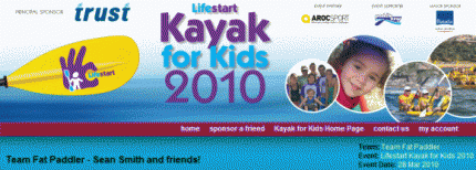 Kayak for Kids 2010 - 28 March, Sydney Harbour