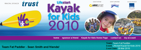 Kayak for Kids 2010 - 28 March, Sydney Harbour