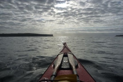 Mottled skies over Sydney Heads. A great way to start the day!