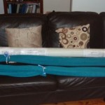 Travel tube, and Adanac paddles in their booties