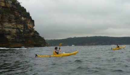 The TFP lads conquering Middle Head