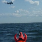 Incoming jet, almost in my sights!