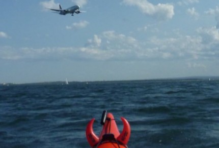 Incoming jet, almost in my sights!