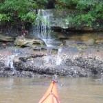 Rushing water and oyster beds