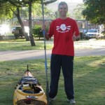 Ned representing Team Fat Paddler at PaddleFest
