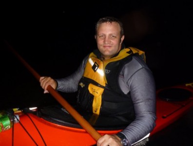 A very wet Fat Paddler