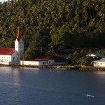 Hmmm, church or paddling? I'll just paddle a little bit longer... (Photo: Doug McFarlane)