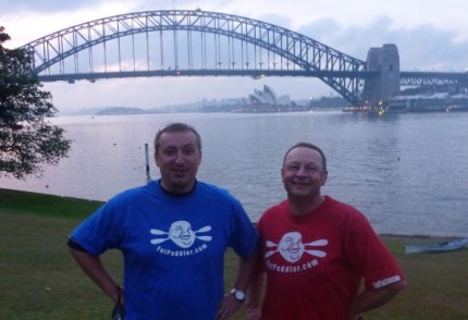 Grummett & Timbo, all set to go!