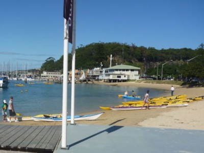 Lots of kayaks... but no red one!