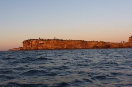 Early morning cliffs