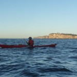 FP with Sydney's cliffs in the background.