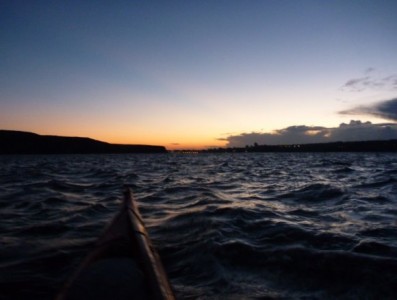 Breaking light and breaking waves
