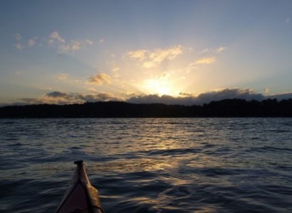 Bring on the sunrise! Pittwater, looking north-east.