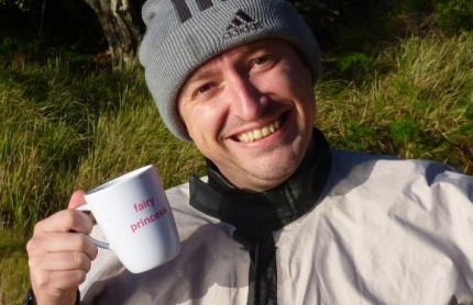 Grumm's coffee cup. Nice mug, ya mug!