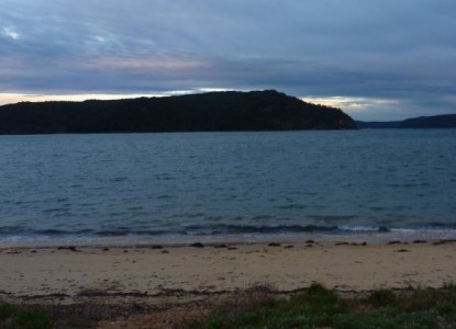 Pittwater. A little windy. A little wet. A little cold. And no-one cared. :)