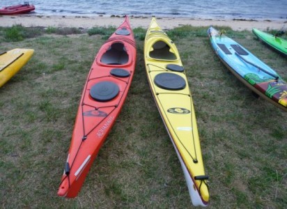 Like sleeping mako sharks, the Team Fat Paddler boats awaited the race and the imminent destruction of all their competitors.....