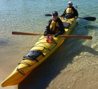 Plenty of smiles at the end of the paddle. Cheers!