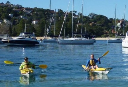 Gavin and Ian rolling in to The Spit