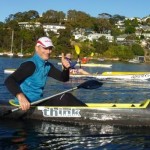 Blast Paddlers supremo Dez Blanchfield on his carbon fibre Think Uno