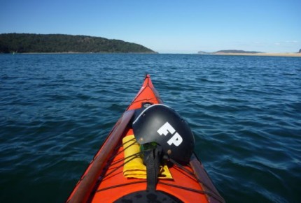 All set for some fun. A couple of Greenland paddles and some safety kit.