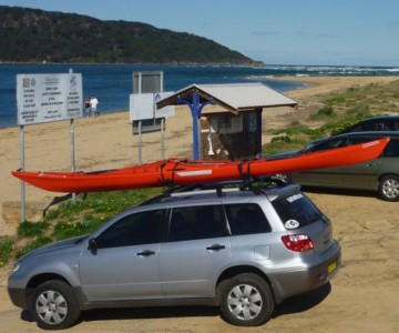 The Fatmobile packed and ready to go. Bye Ettalong!