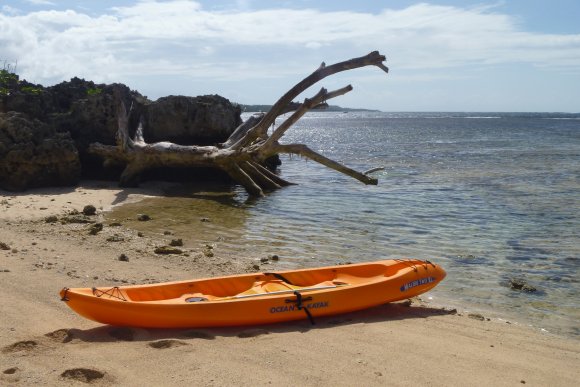 My kayak for the day - the Malibu 2XL. Made quite a reasonable single kayak!