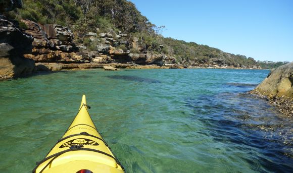 Summer paddles on crystal clear Sydney waters
