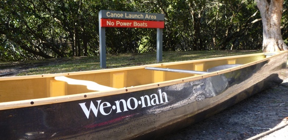 Canoe Launch Area - No Motor Boats!