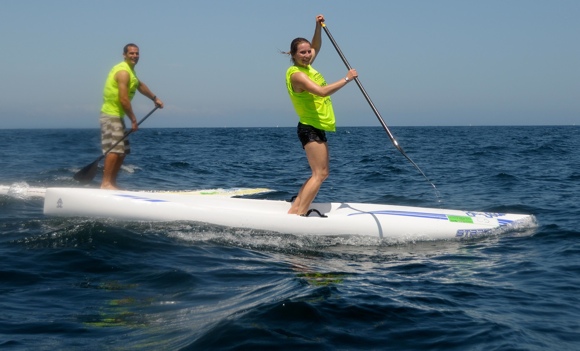 SUP has now opened up as a race category in most paddling races and events (Photo credit: P. Morgan)