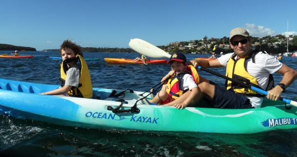 After a Dawn Service with diggers, paddling is a great way to spend the rest of ANZAC Day