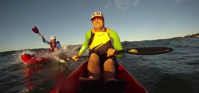 Last weekend I took Gelo out for a surf session. I had my Stellar SR surfski, and I took my Liquidlogic Remix XP10 for him. One is close to 20...