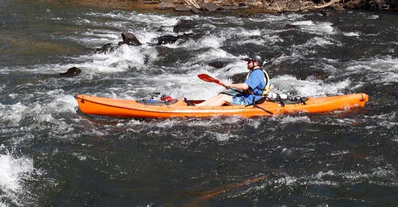 Running some rapids down the Katherine Gorge - yeehaw!