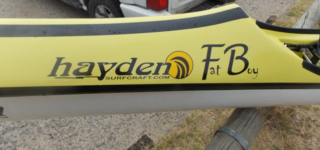 Hayden Fat Boy spec surfski