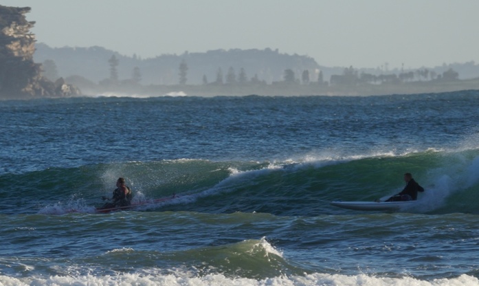 Yeew! Party waves are fun!