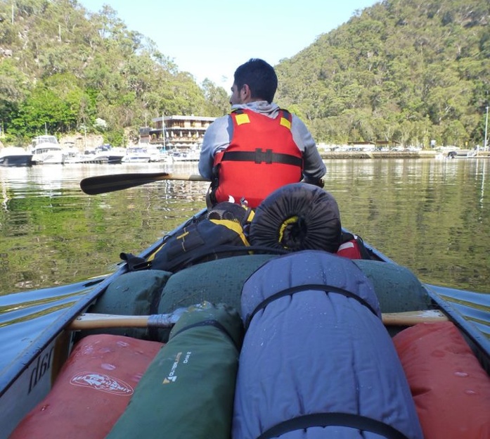 Gelo contemplates his final paddle in Australia