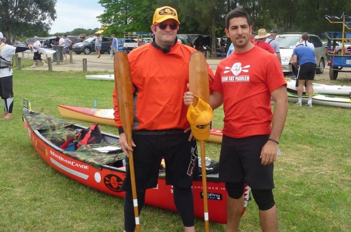 2010 - FP and Angelo pose before the start of HCC