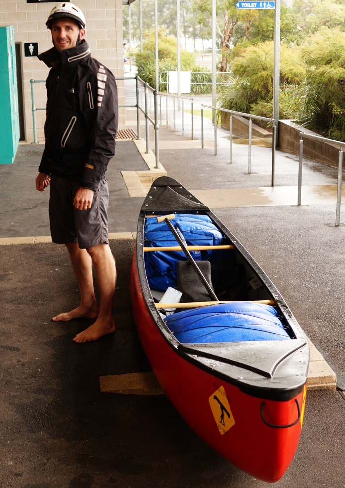 Travis with his Wenonah Recon