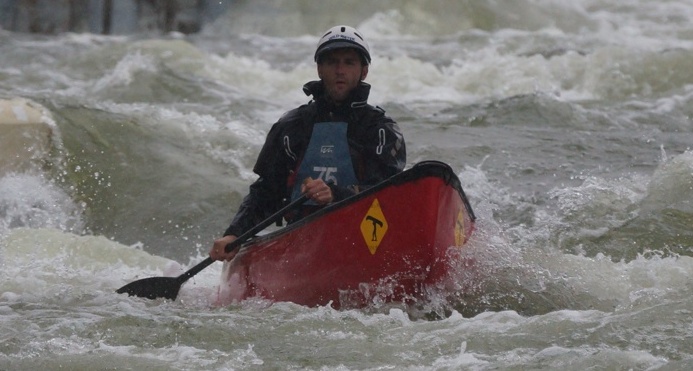 Travis in his Wenonah Recon