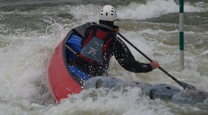 Travis in his Wenonah Recon