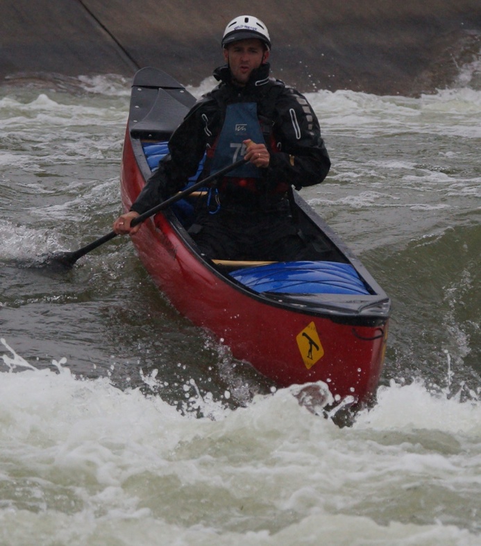 Travis in his Wenonah Recon