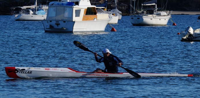 Team Stellar surfski paddler Matt O'Garey