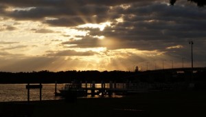 The calm after the storm - Tea Gardens Sunrise