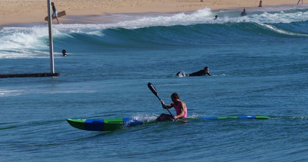 Spec ski paddle squad - Manly Beach