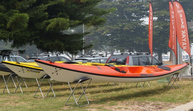 The Mirage 583 Freeride - a whole new category of sea kayak
