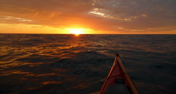 Sunrise from the sea..... could there be anything more magical?