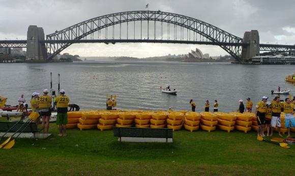 2011 Lifestart Kayak for Kids - not quite as sunny as last year