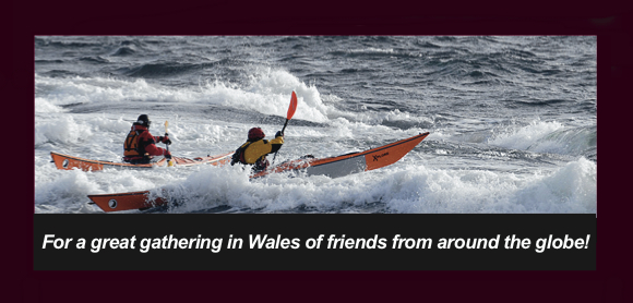 Paddlers gathering in Wales for some stormy paddling fun