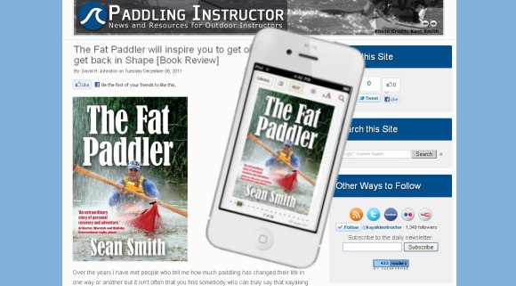 Paddling Instructor reviews The Fat Paddler, now available globally on iBookstore